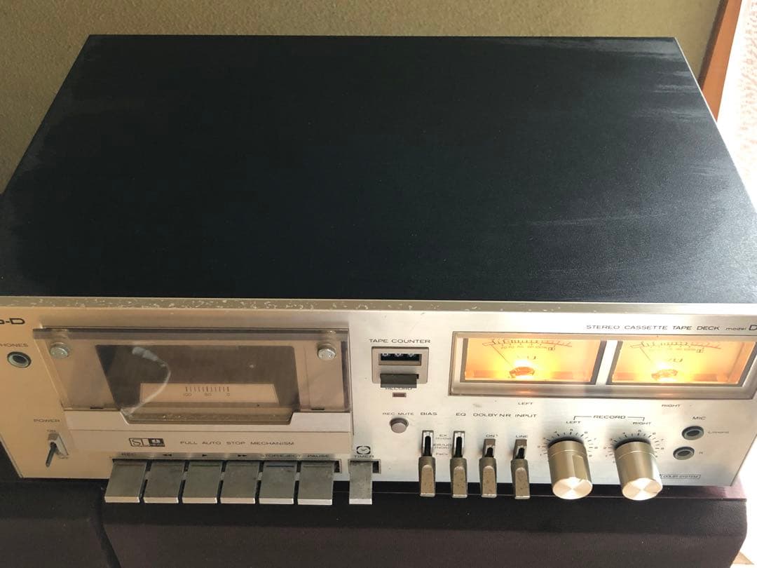 【HITACHI】Lo-D ステレオカセットデッキ D-460