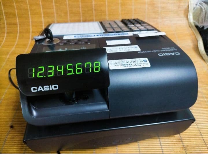 カシオレジスター　TK-2500　設定無料　72タッチ3面　615466