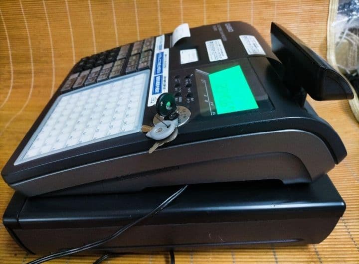 カシオレジスター　TK-2500　設定無料　72タッチ3面　615466