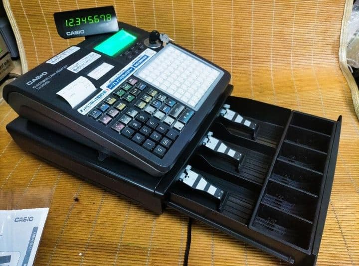 カシオレジスター　TK-2500　設定無料　72タッチ3面　615466