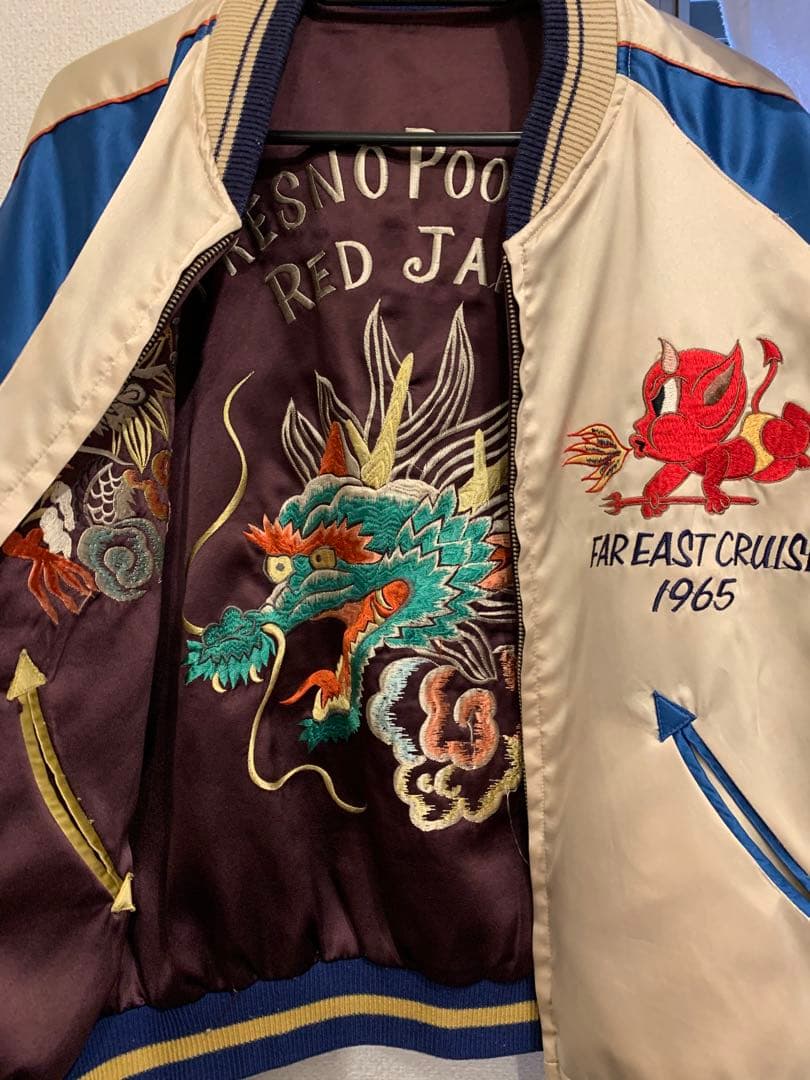 激レア　テーラー東洋　スカジャン　スーベニアジャケット　デビル　ドラゴン