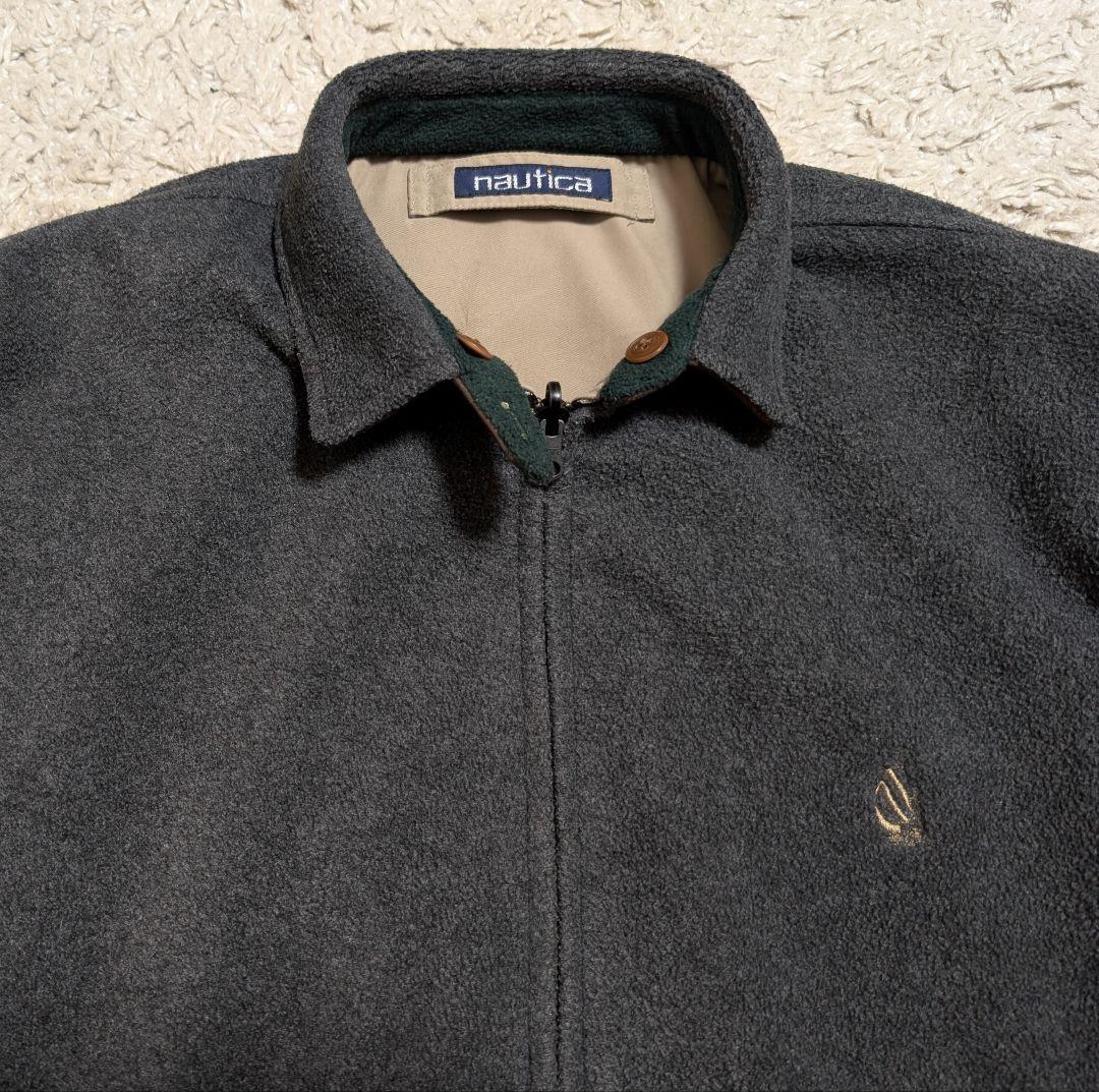90s nautica ノーティカ リバーシブル スイングトップ ブルゾン Ｍ