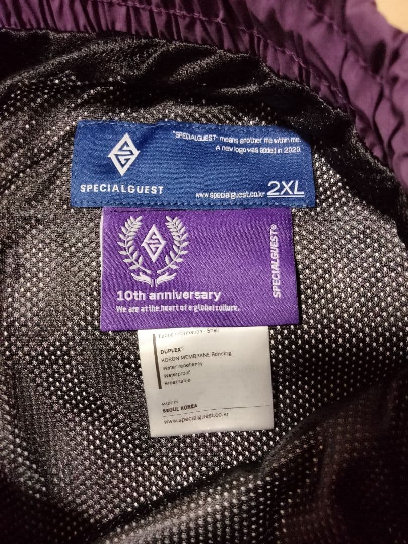 special guest ウェア　スノーボードパンツ　タグ無し未使用品　XXL