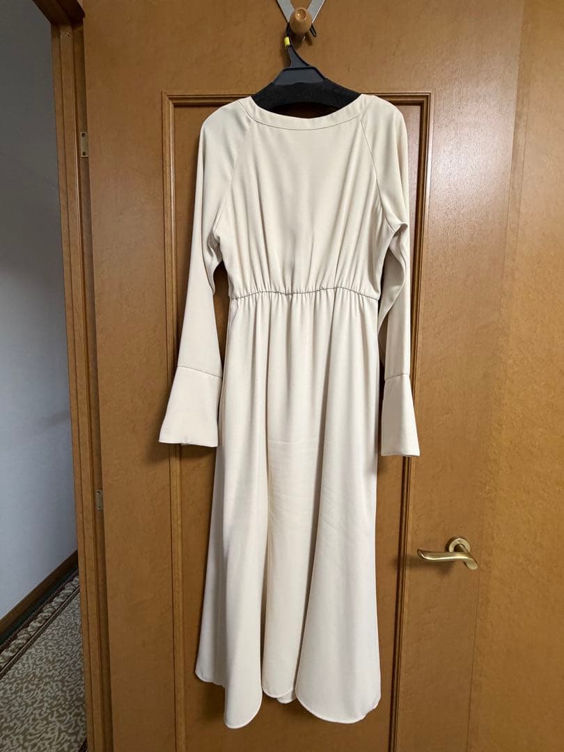 herlipto Elsie Twist-Front Dress ホワイト