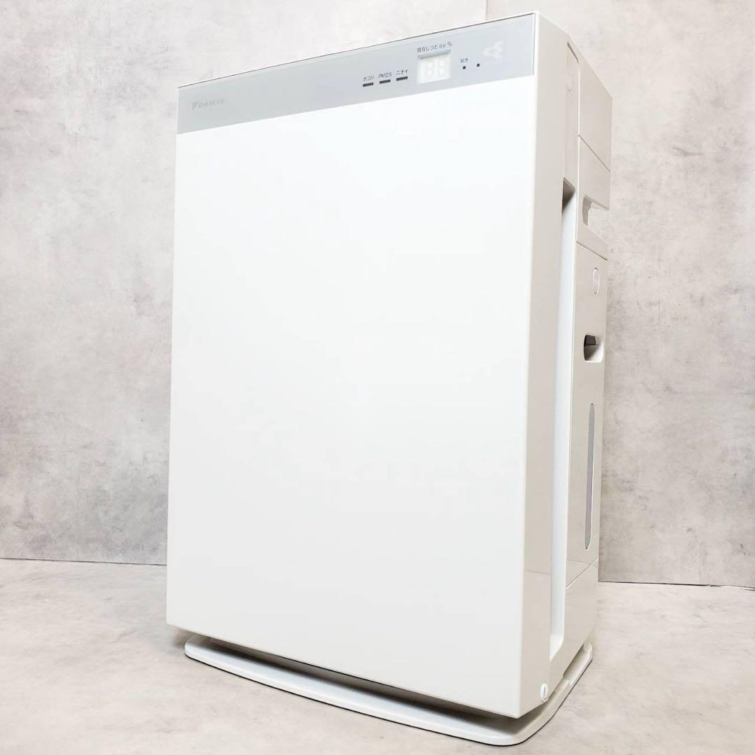 【美品】ダイキン 加湿ストリーマ空気清浄機 MCK70XKS-W 31畳対応
