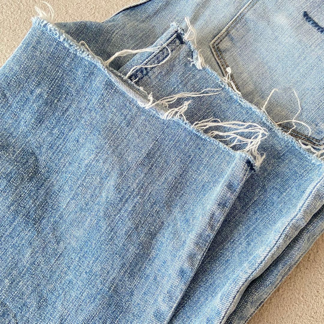 美品　YANUK IENA 別注ヤヌーク ボーイズストレートLEA 25