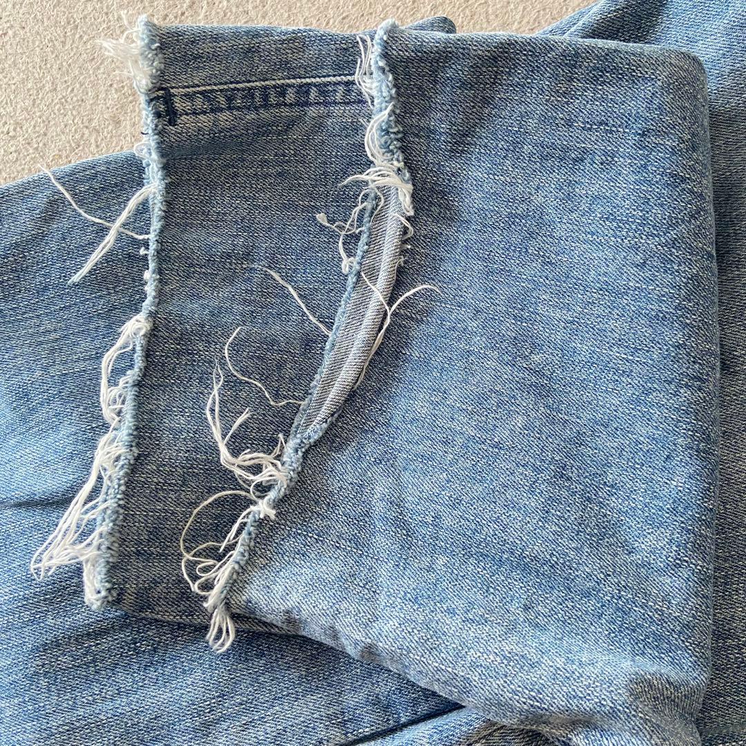 美品　YANUK IENA 別注ヤヌーク ボーイズストレートLEA 25