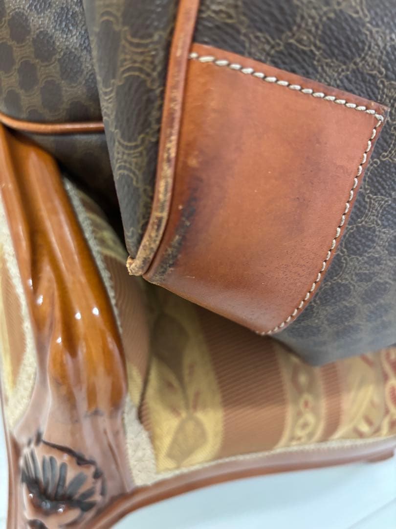 CELINE Paris ✨️マカダム トリオンフ ボストンバッグ