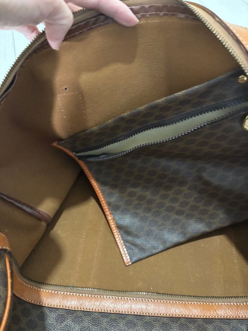 CELINE Paris ✨️マカダム トリオンフ ボストンバッグ