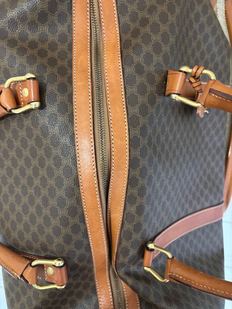 CELINE Paris ✨️マカダム トリオンフ ボストンバッグ