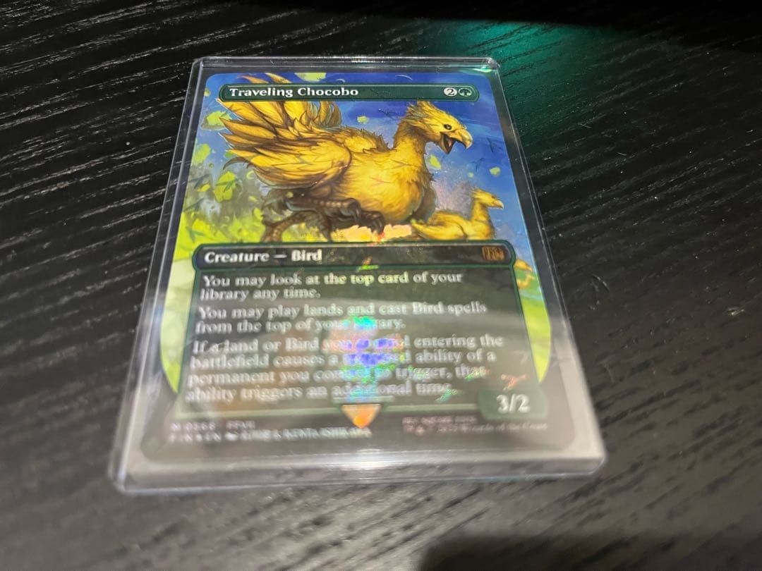 旅するチョコボ　チョコボバンドル版　チョコボトラック FOIL 英語版