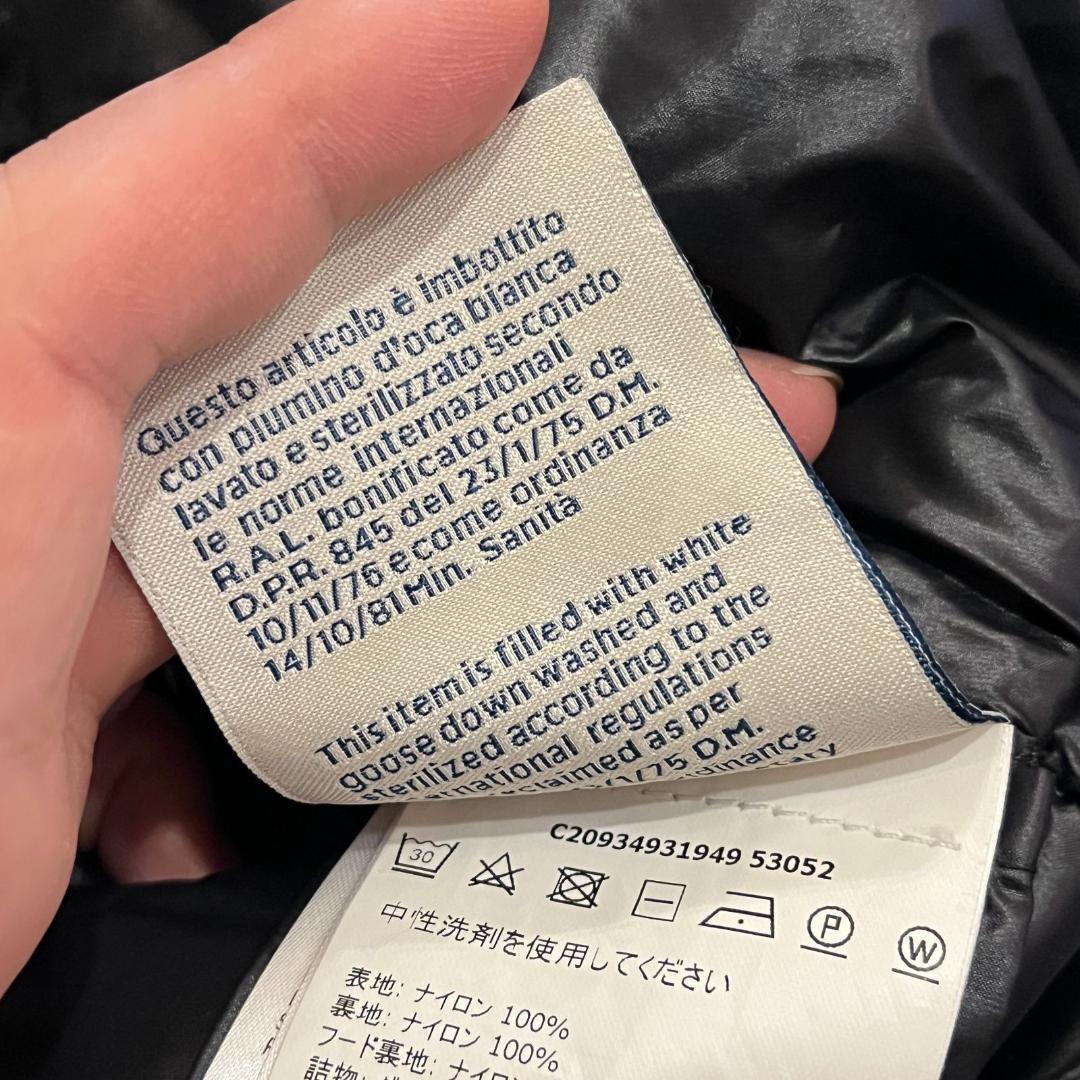 MONCLER　DOUDOUNE　ダウン　黒　サイズ2　HR0270