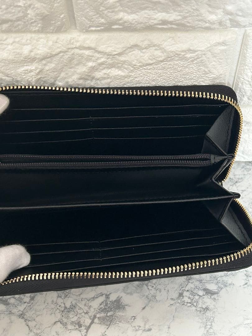 COACH ブラック長財布