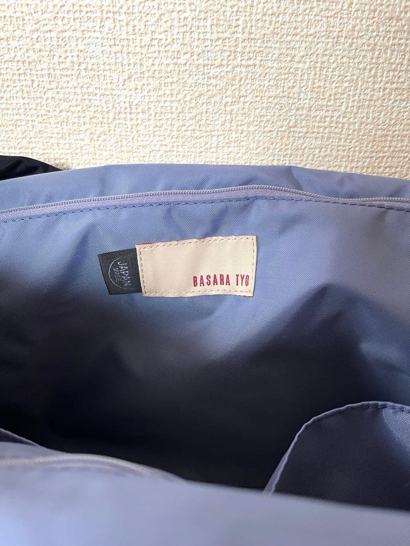 【美品】BASARA TYO ジータ 2wayボストンバック ネイビー バサラ