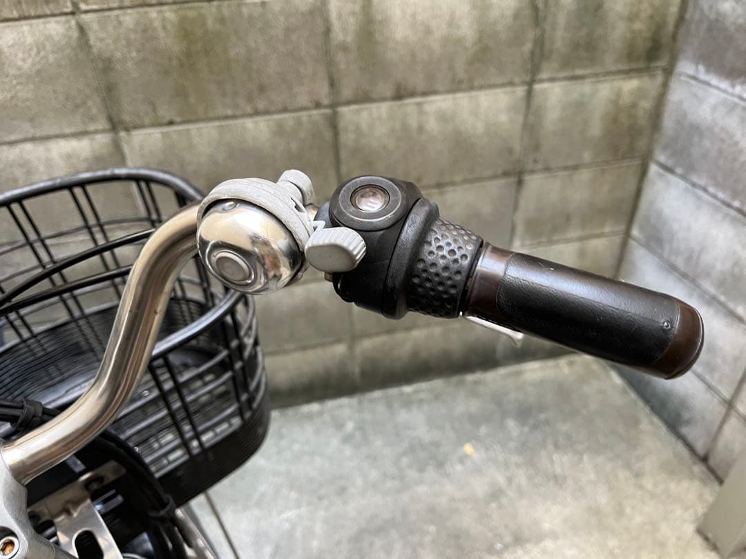 電動アシスト自転車 シティタイプ 前後バスケット付き