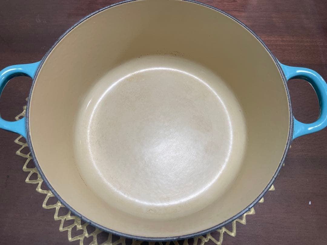 Le Creuset ルクルーゼ 両手鍋 24cm カリビアンブルー