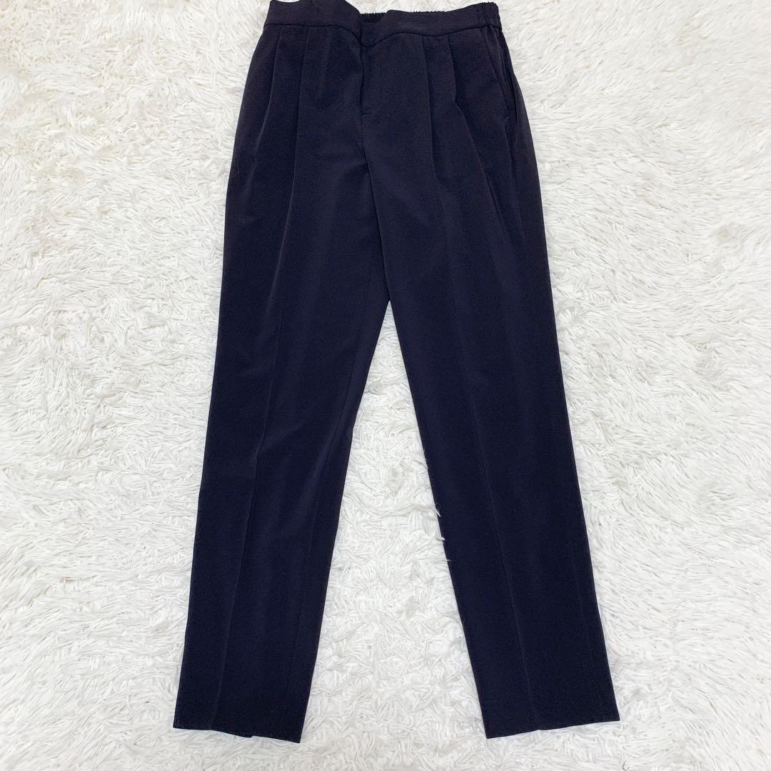 【希少Lサイズ　洗濯可能】グリーンレーベルリラクシング　パンツスーツセットアップ