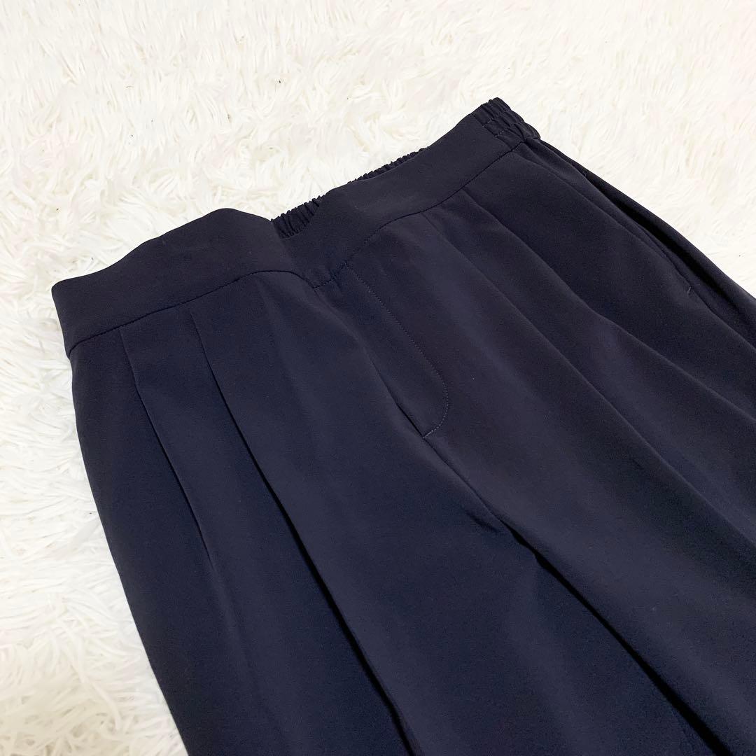 【希少Lサイズ　洗濯可能】グリーンレーベルリラクシング　パンツスーツセットアップ