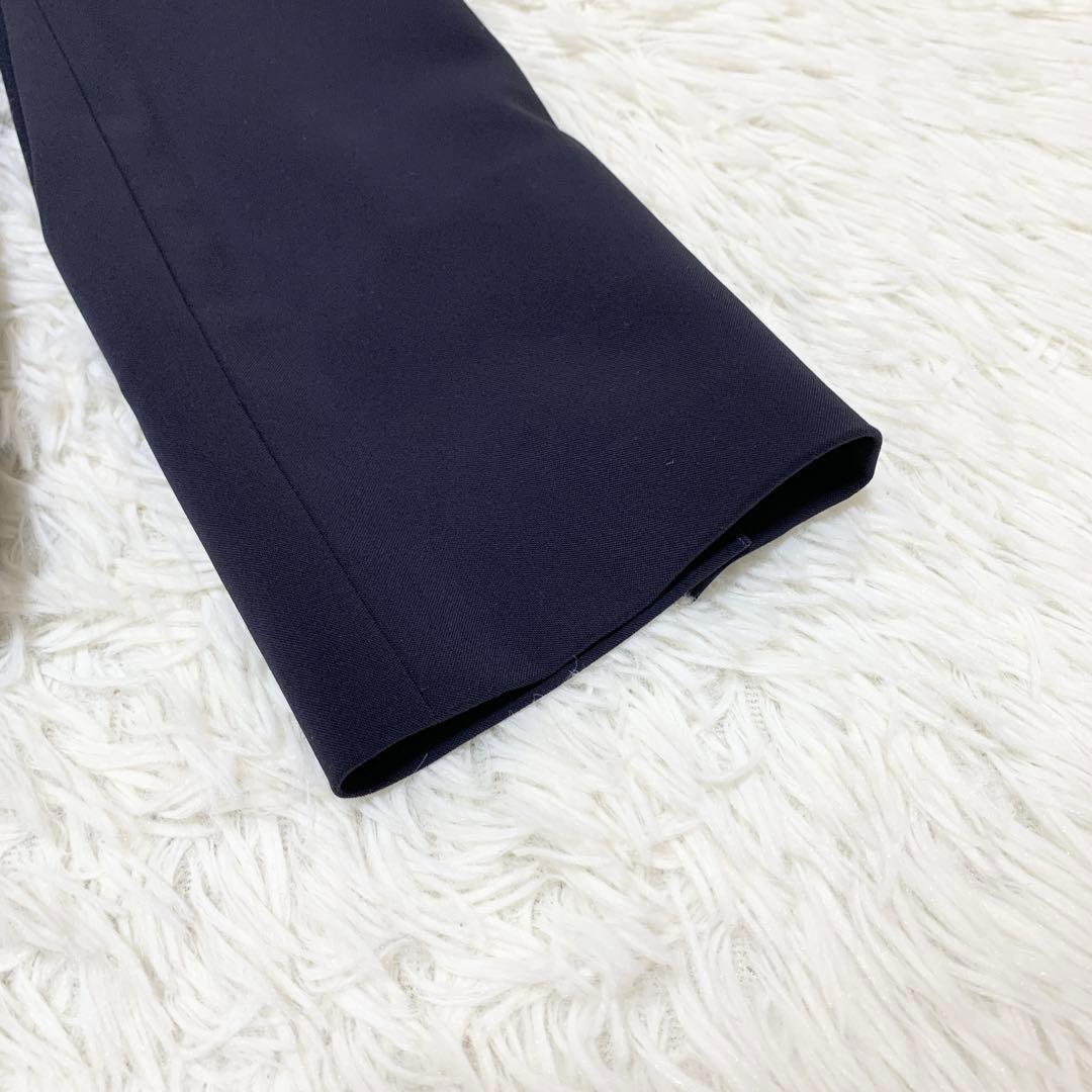 【希少Lサイズ　洗濯可能】グリーンレーベルリラクシング　パンツスーツセットアップ