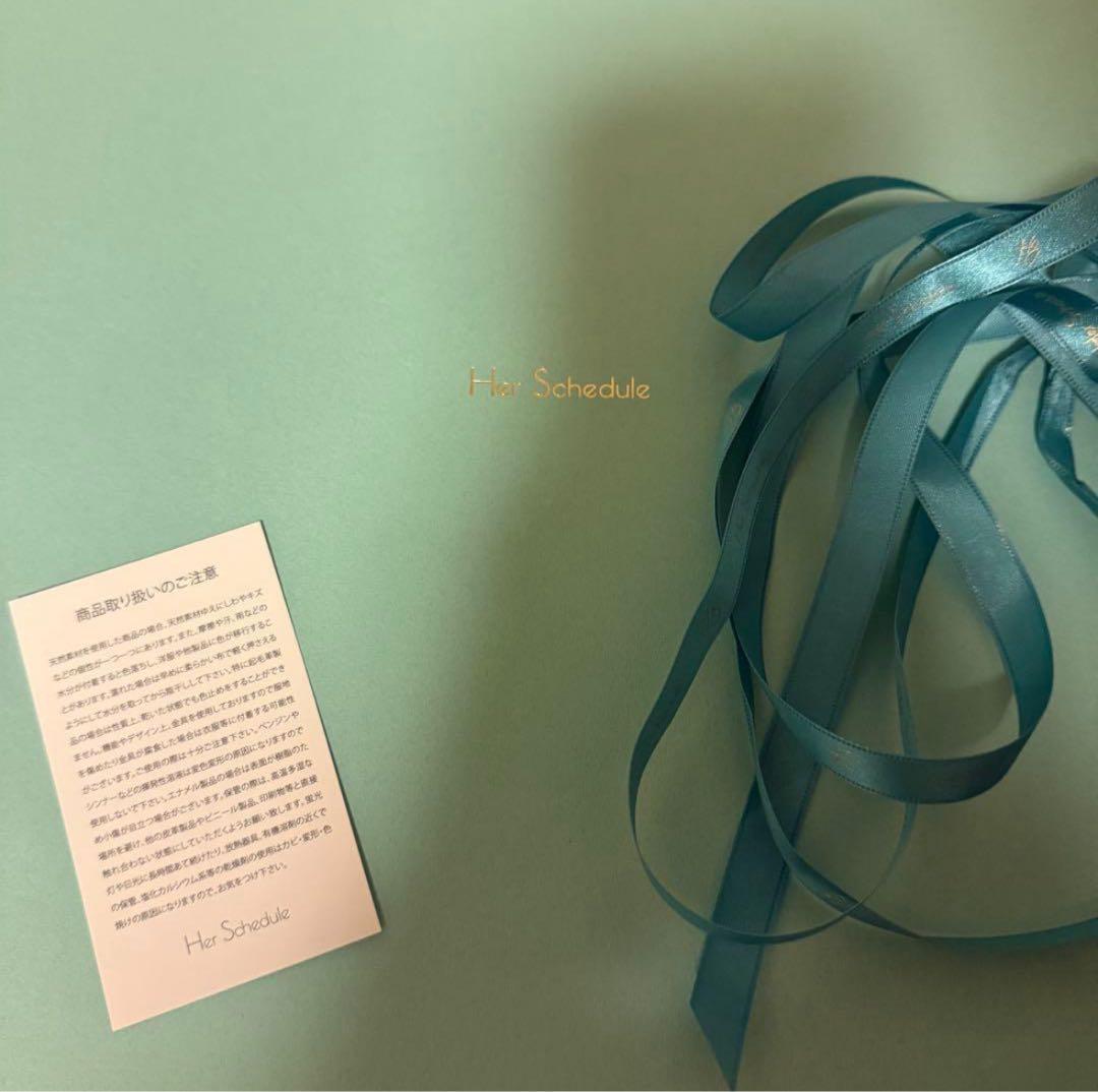 HerSchedule 0秒リュック ナイロン ネイビー