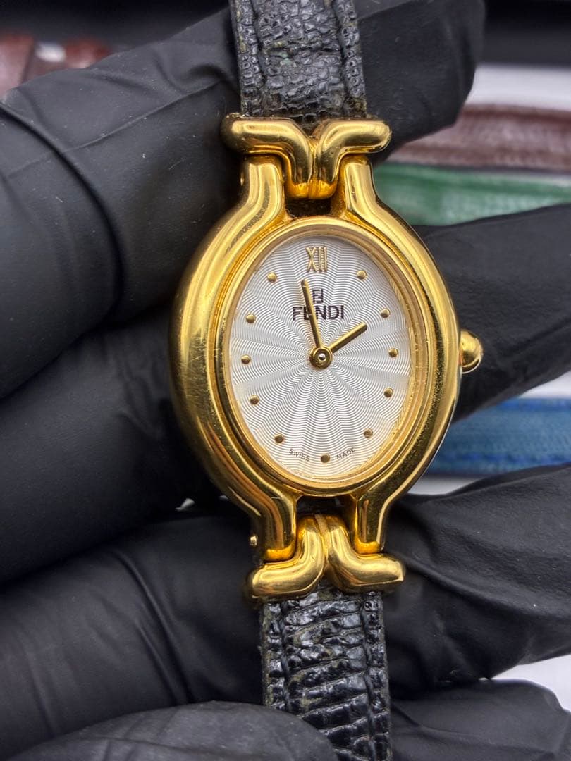 FENDI フェンディ カメレオン 良品 交換用ストラップ5本 レディース