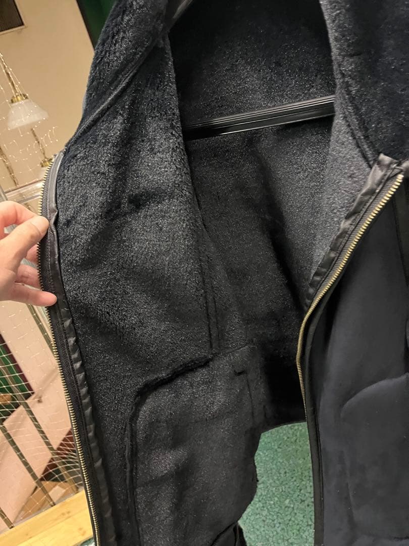 【美品】HARDY AMIES スウェード調ブルゾン LLサイズ