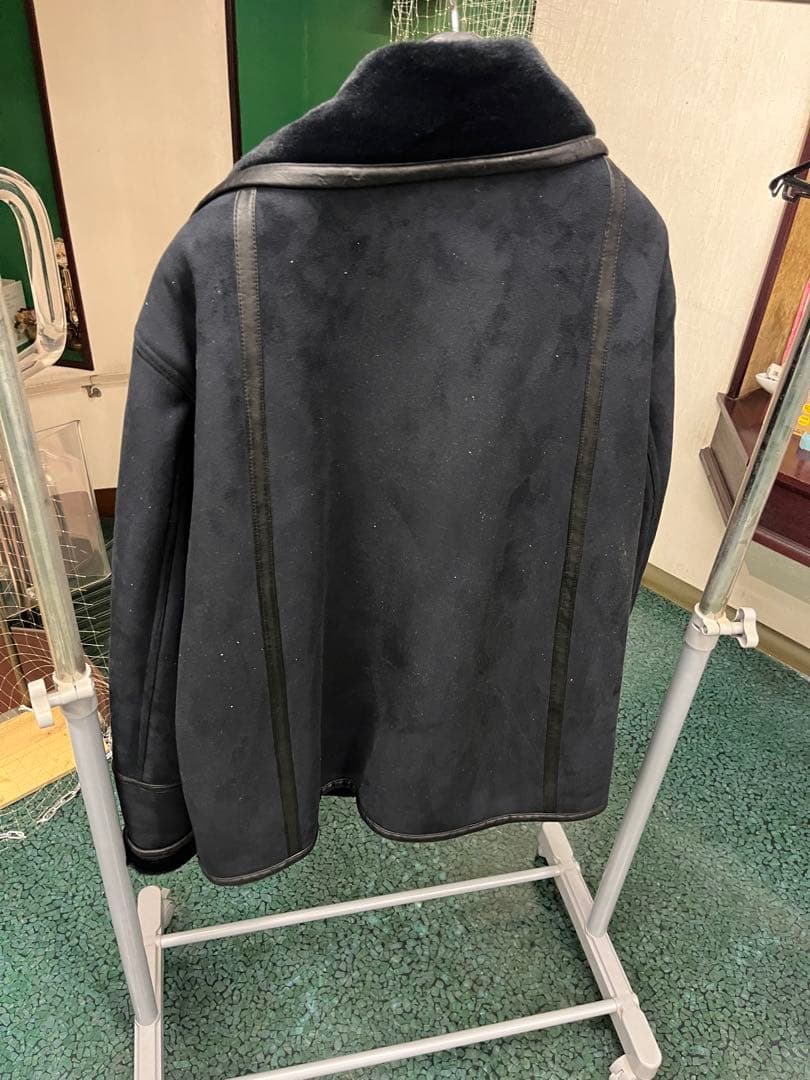 【美品】HARDY AMIES スウェード調ブルゾン LLサイズ