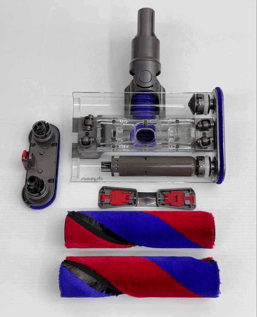 美品　ダイソン 掃除機　オムニグライド SV19 純正ダブルソフトローラーヘッド