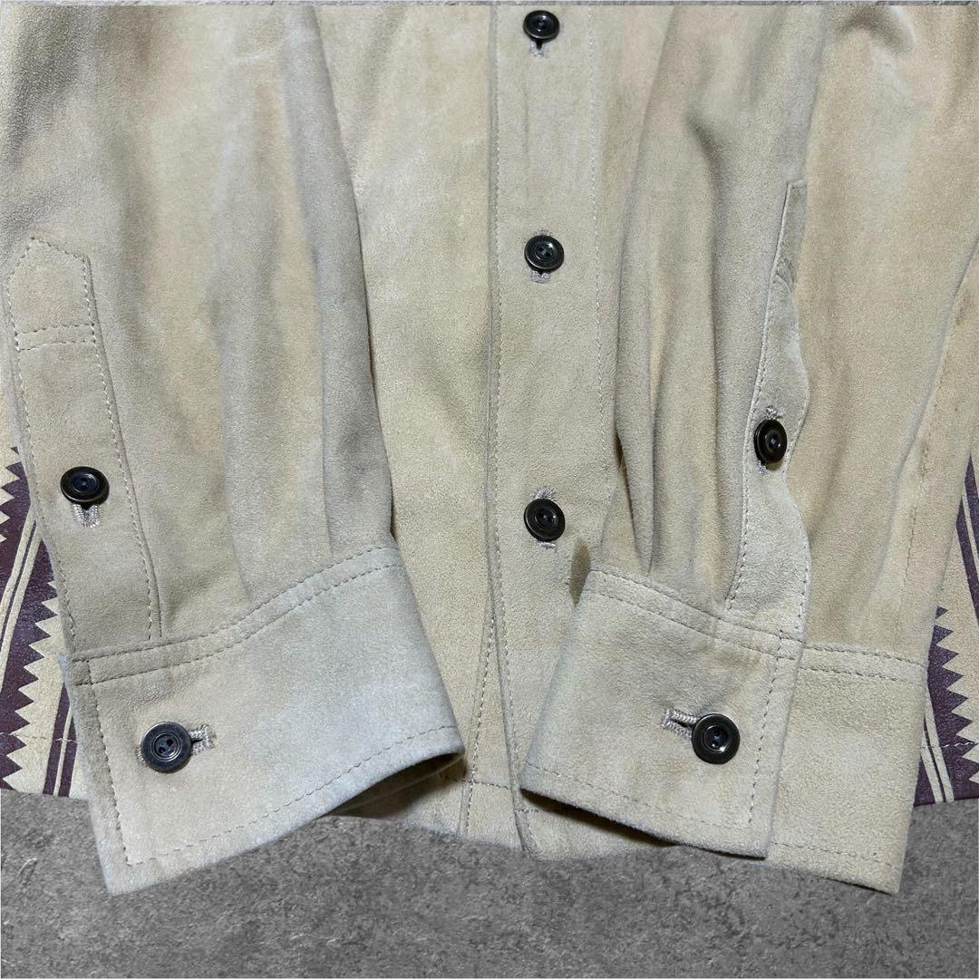 ISAMUKATAYAMA BACKLASH カンガルーレザー 長袖シャツ 本革