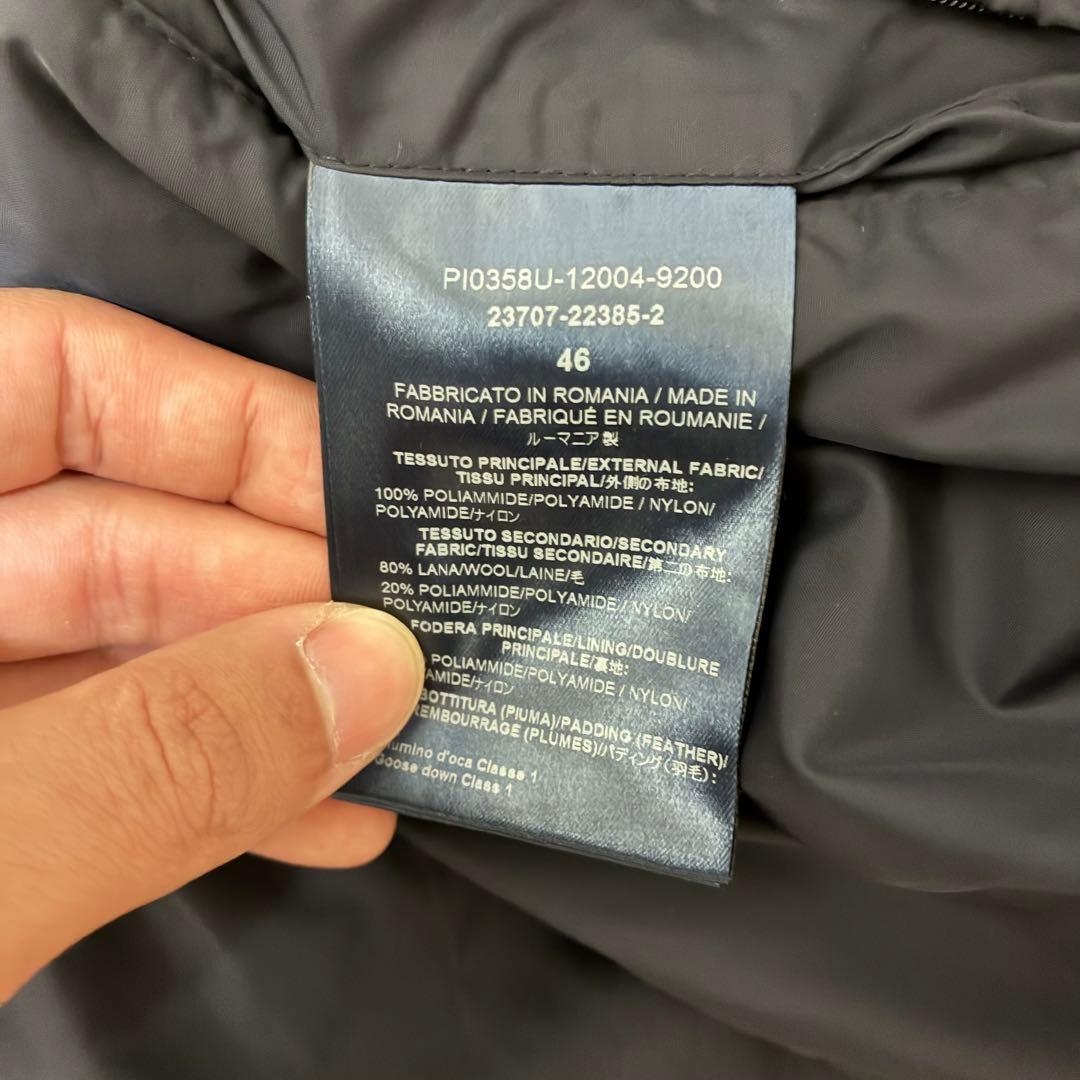 HERNO ネイビー ダウンジャケット　ブラック　ハイブリッド　ナイロン