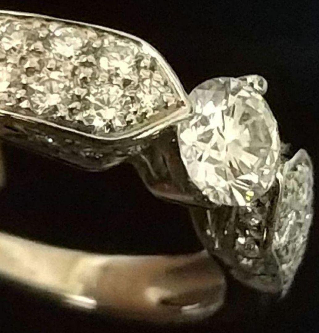 ショーメ プリュム マルチ ダイヤリング 0.31ct/F/VVS2/VG