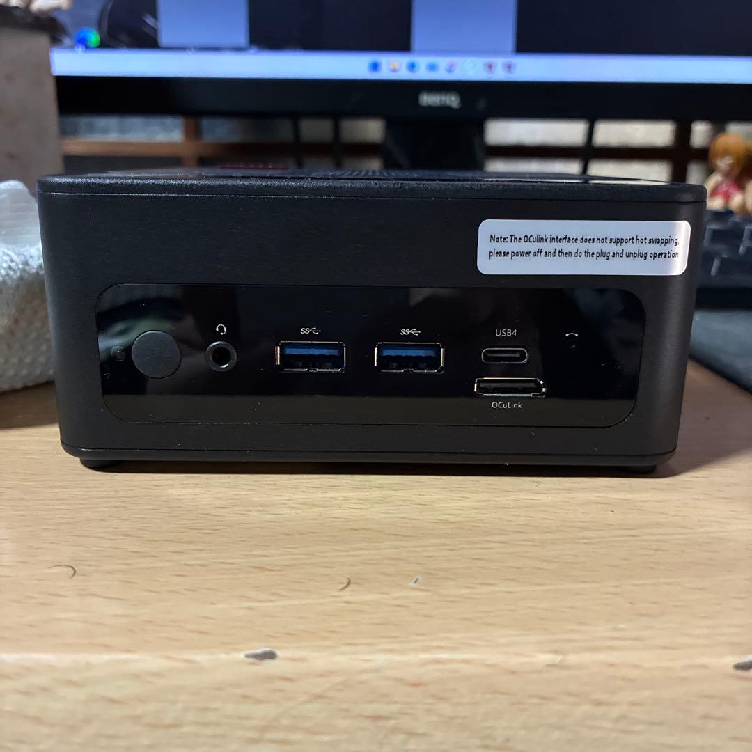 ミニPC AOOSTAR GEM 12 ryzen9 6900hx 1TB 32GB