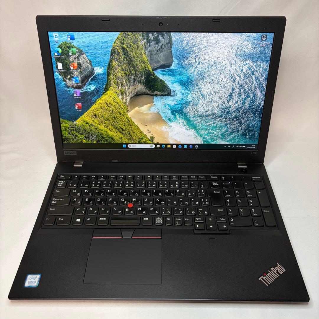 美品 ThinkPad L590 第8世代 i5 15.6型 フルHD オフィス
