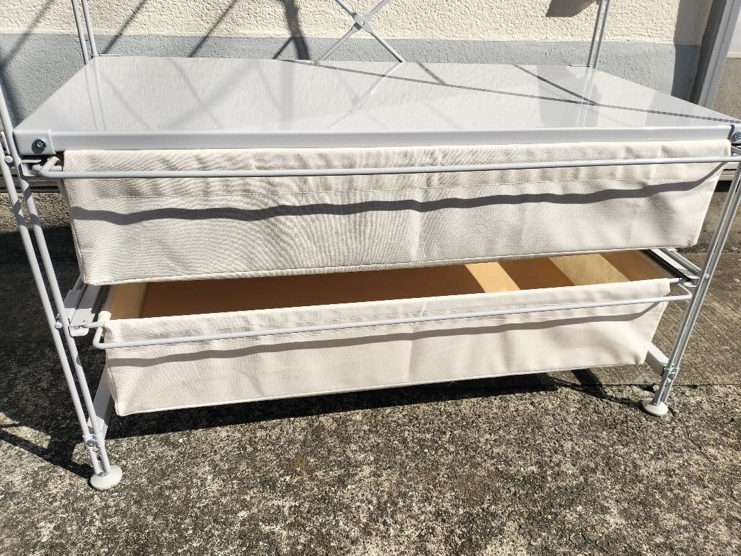 無印良品 MUJI スチールユニットシェルフ【ワードローブ】