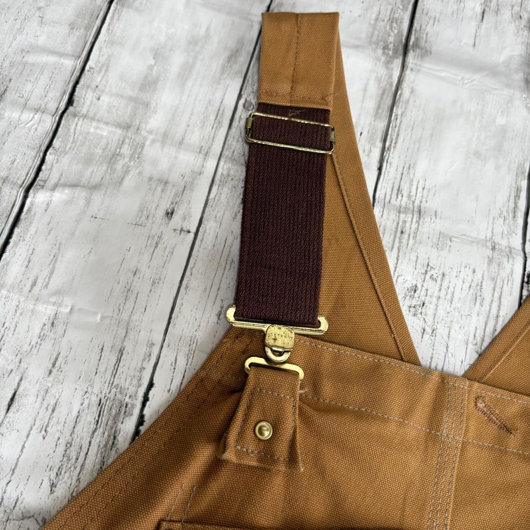 USA製 Carhartt カーハート ダック地 ダブルニー オーバーオール