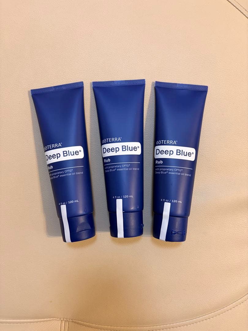 新品 doTERRA ドテラ ディープブルーラブクリーム 120ml 3本セット
