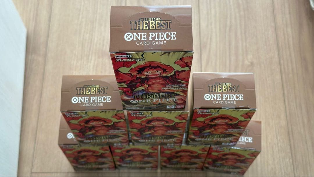ONE PIECE CARD GAME THE BEST ボックス　8個セット