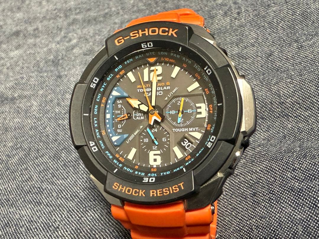 CASIO　GW-3000M　G-SHOCK　 ソーラー電波　スカイコクピット