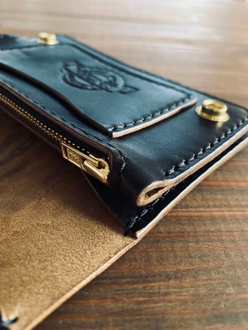 【HORSE BUTT】ミドルトラッカーウォレットTM02-60