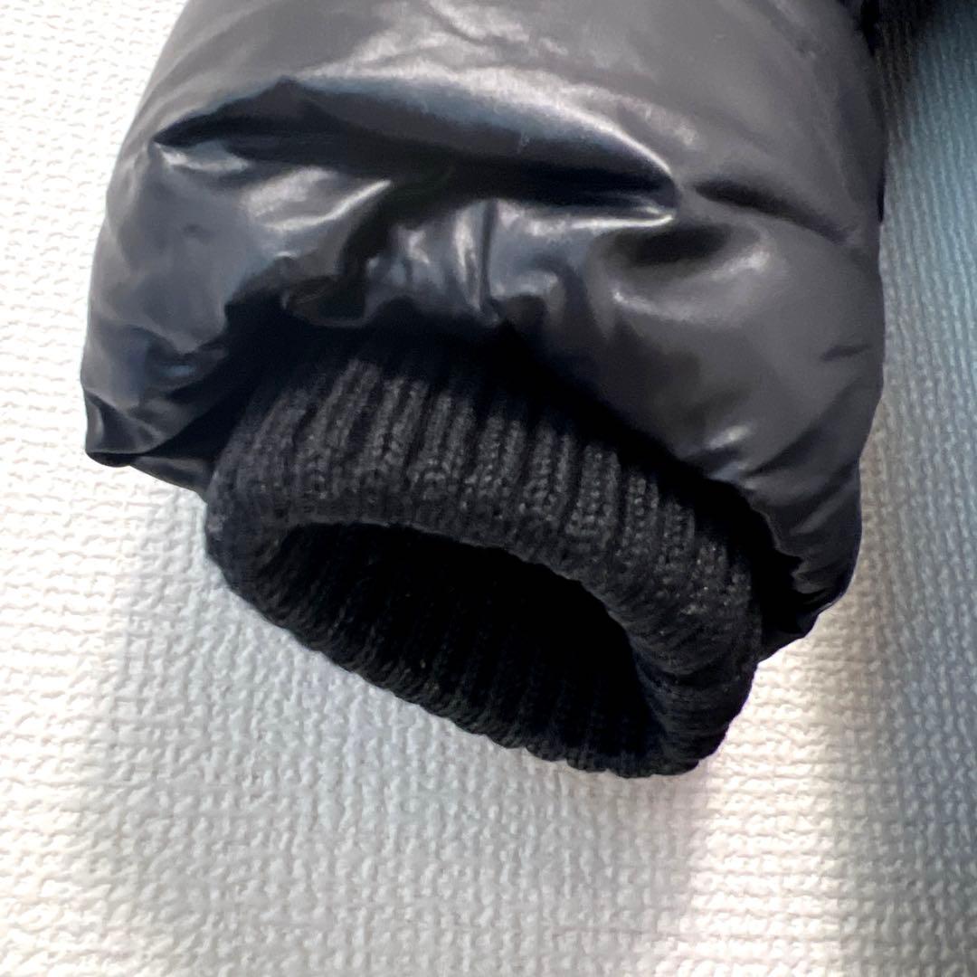 美品　デュベティカ DENEB ダウンコート40 黒　NERO フードファー付