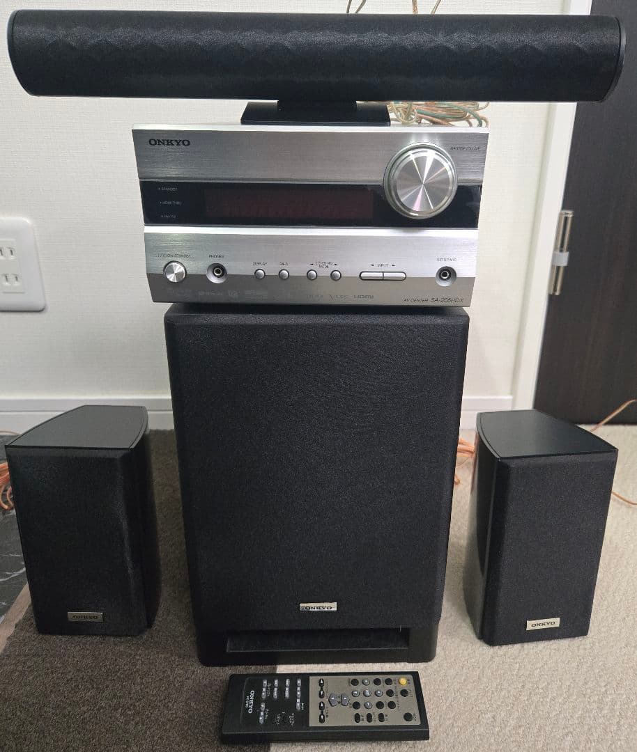 【本格3.1chセット】ONKYO AVセンター ＋ スピーカー一式