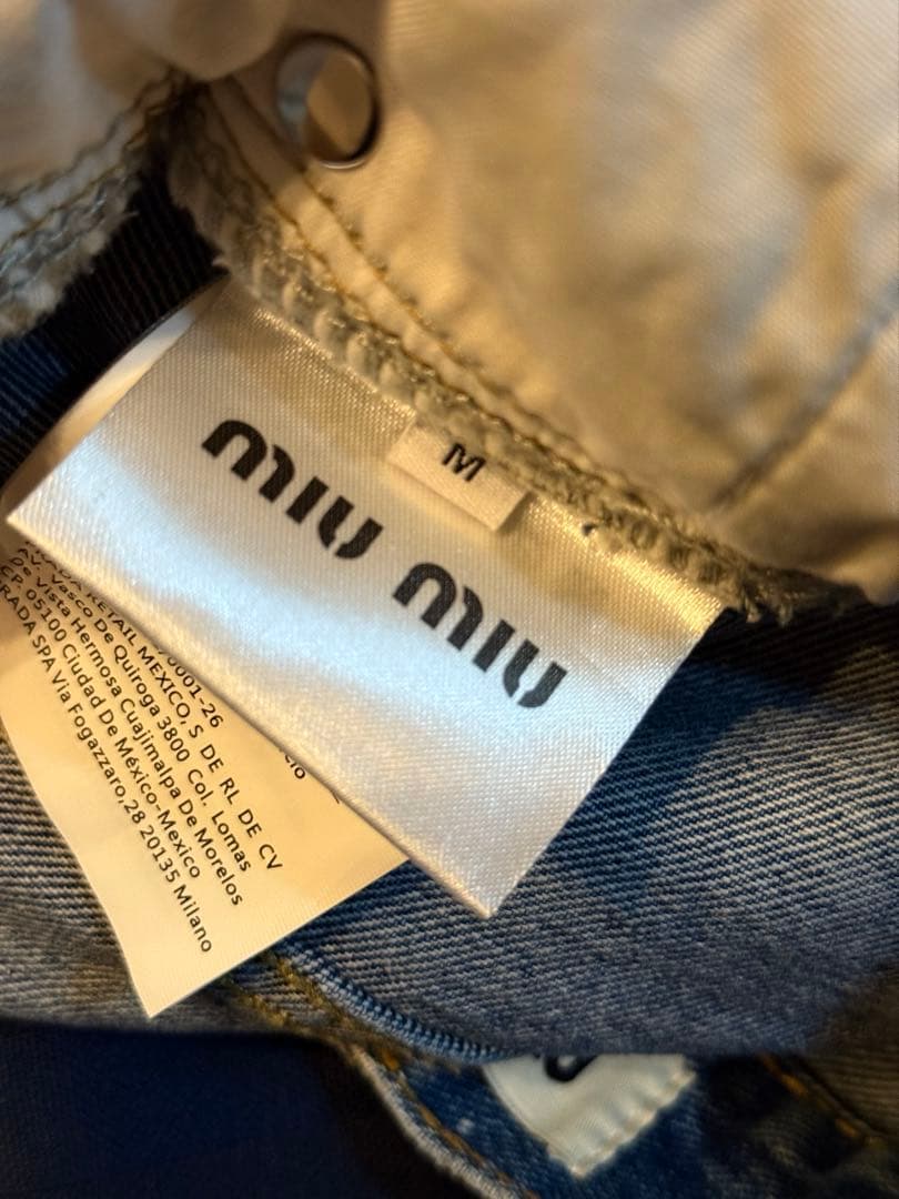 miumiu ジーンズ M