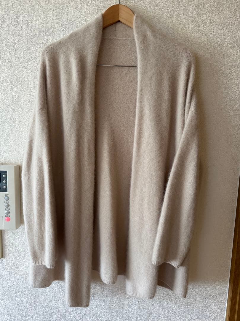 Noble ラクーンファーニットカーディガン　ふわふわ美品