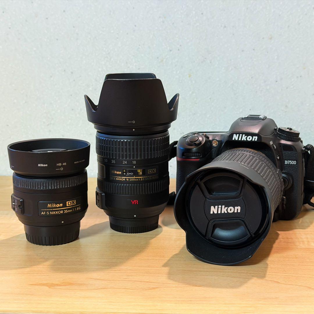 【美品】Nikon D7500 18-140 VR レンズキット