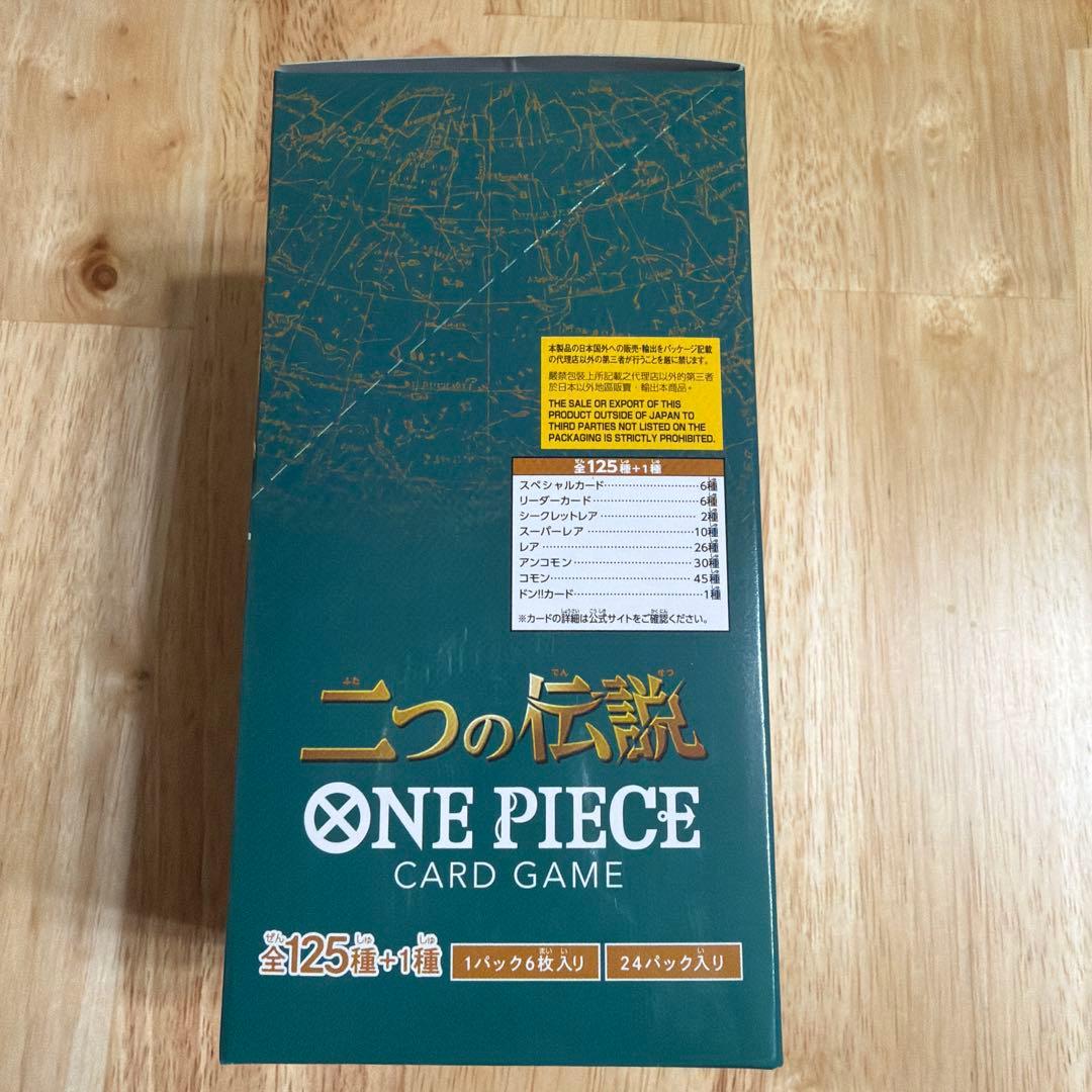 二つの伝説 ONE PIECE CARD GAME OP-08 未開封BOX