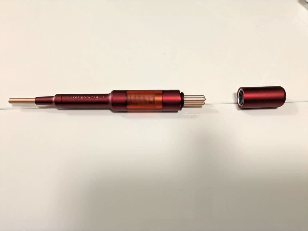 【美品】正規 コアフィット フェイスポインター2 クリムゾンレッド ポスポス棒