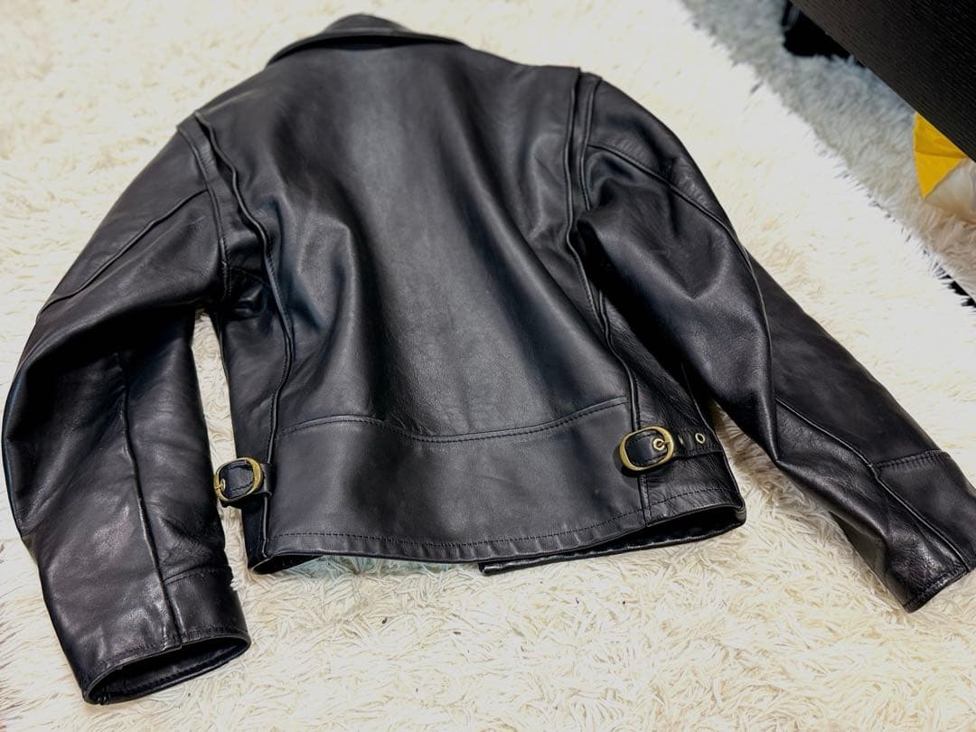 SCHOTT シングルライダース　トラッカージャケット　38