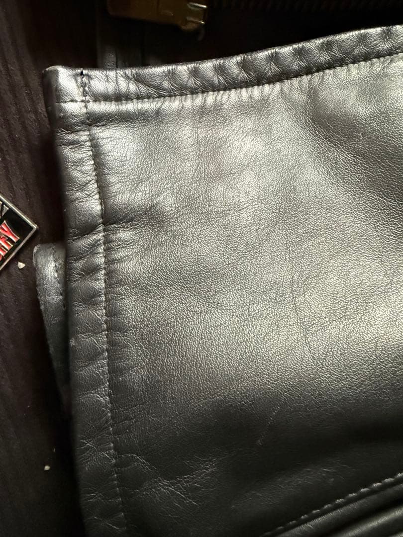 SCHOTT シングルライダース　トラッカージャケット　38