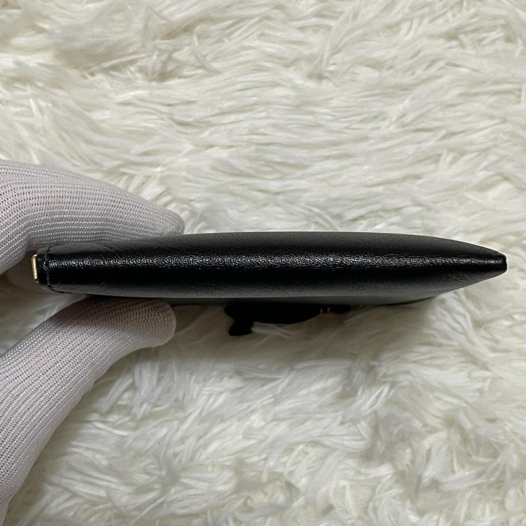 コムデギャルソン　L字ファスナー　ケース　小銭入れ　ブラック　SA3100