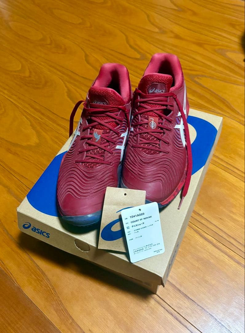 き*ん様 完売 ASICS COURTFF NOVAK 25.5cm コート ジ